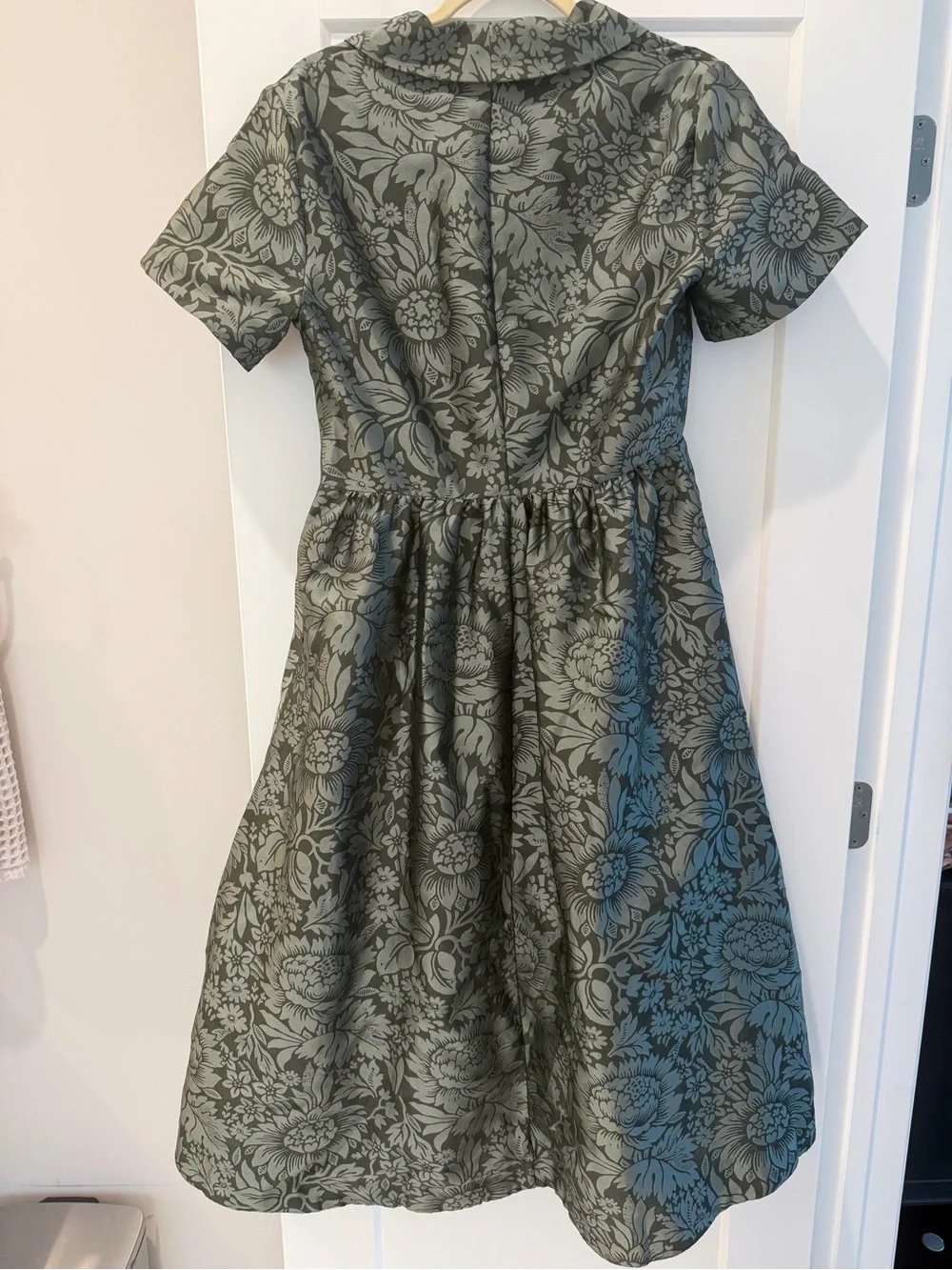 Like new. Tuckernuck Emerald Mirasol Jacquard Adelaide Dress. Sz M. - Picture 5 of 6